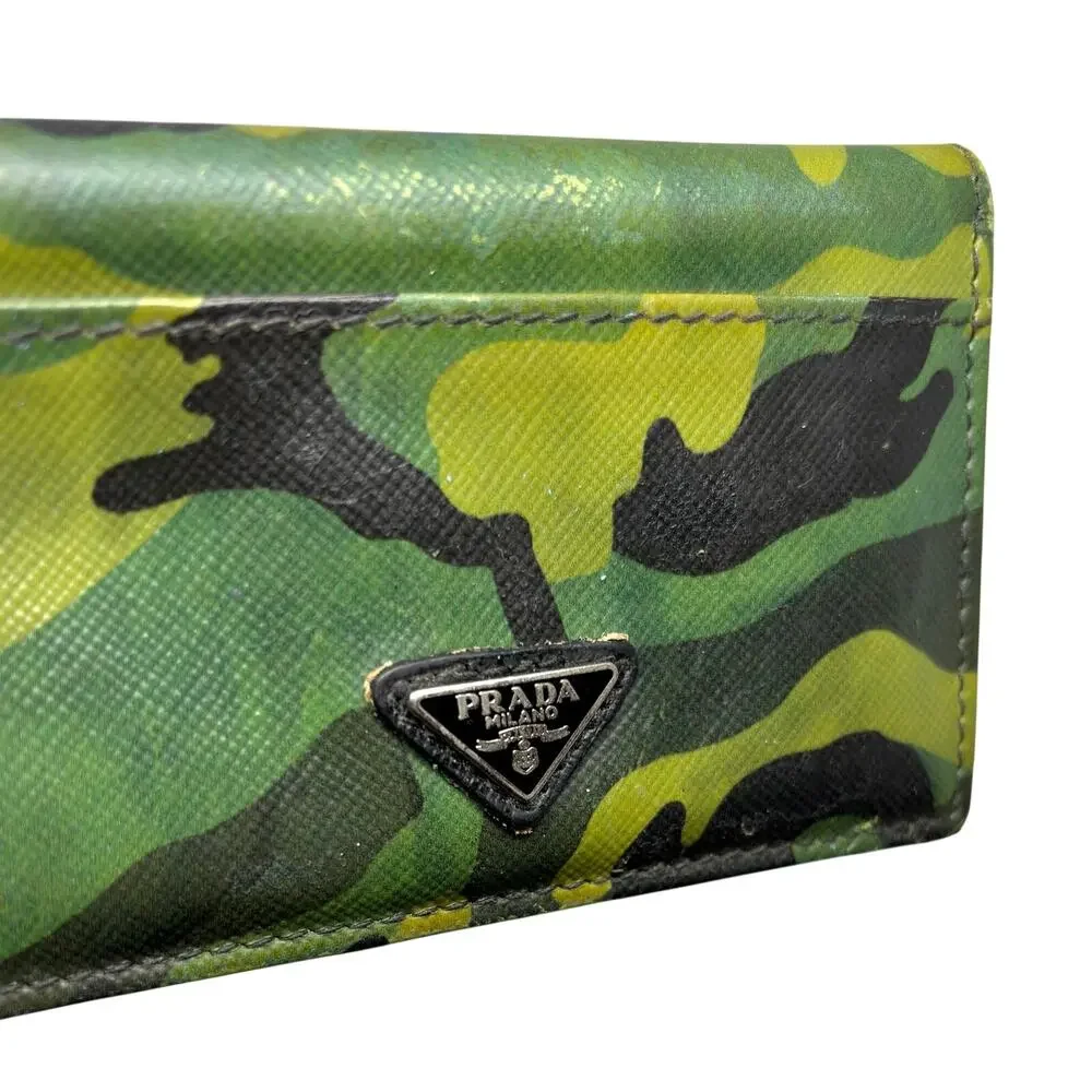 Prada Archive Camo Wallet